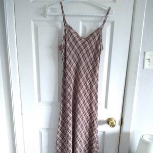 LE CHÂTEAU midi / maxi plaid dress